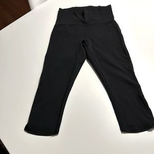 Lulu 17” inseam black tights